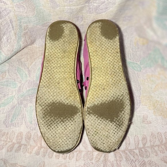 TOMS Bubblegum Pink Lace-up Espadrilles; Size 8.5 - Picture 3 of 7